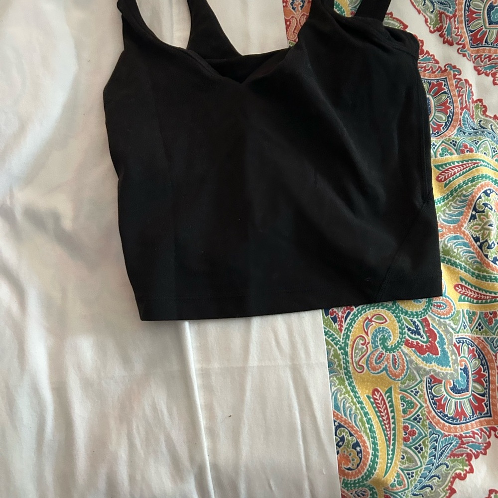 Black lululemon align tank